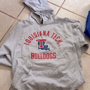 Louisiana Tech Bulldogs Gray Hoodie
